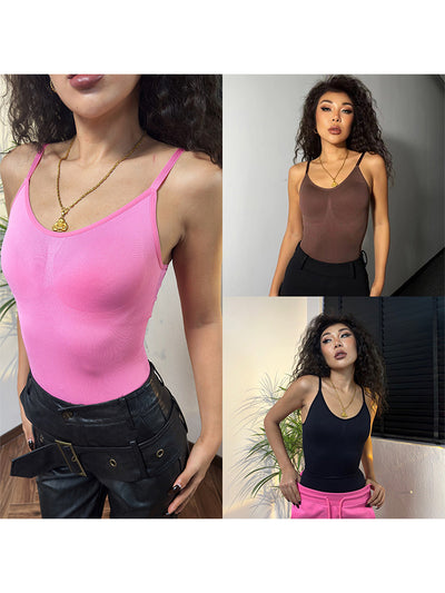 Top Espalda Descubierta Ajustado Cintura Marcada Estilo Hot Girl - Image 18