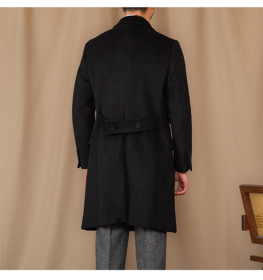 Chaqueta Térmica Abrigo Grueso de Lana con Cuello Doble - Image 20