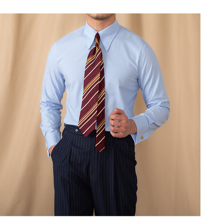 Camisa Ejecutiva de Puño Francés y Cuello Italiano - Image 22