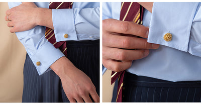 Camisa Ejecutiva de Puño Francés y Cuello Italiano - Image 24