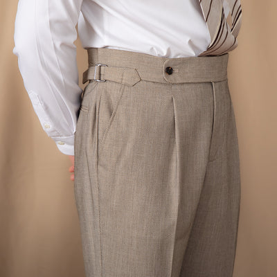 Pantalones Rectos de Cintura Alta Color Liso para Uso Diario - Image 15