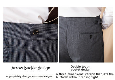 Pantalones Rectos de Cintura Alta Color Liso para Uso Diario - Image 16