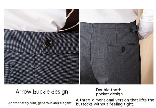 Pantalones Rectos de Cintura Alta Color Liso para Uso Diario - Image 16