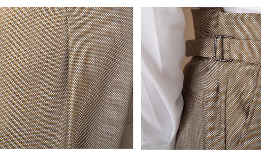Pantalones Rectos de Cintura Alta Color Liso para Uso Diario - Image 18