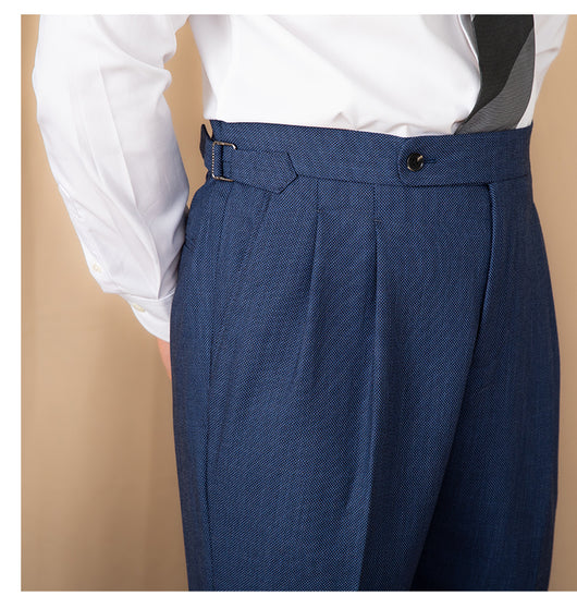 Pantalones Rectos de Cintura Alta Color Liso para Uso Diario - Image 22