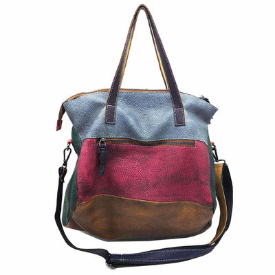 Bolsa Mensajera de Cuero Genuino Vintage con Acabado Cepillado - Image 23