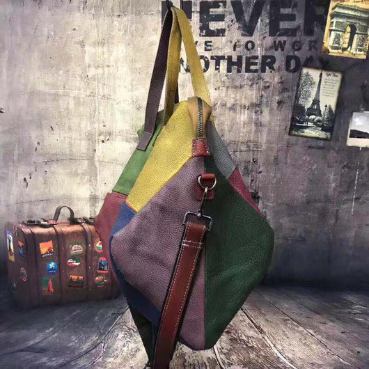 Bolsa Mensajera de Cuero Genuino Vintage con Acabado Cepillado - Image 33