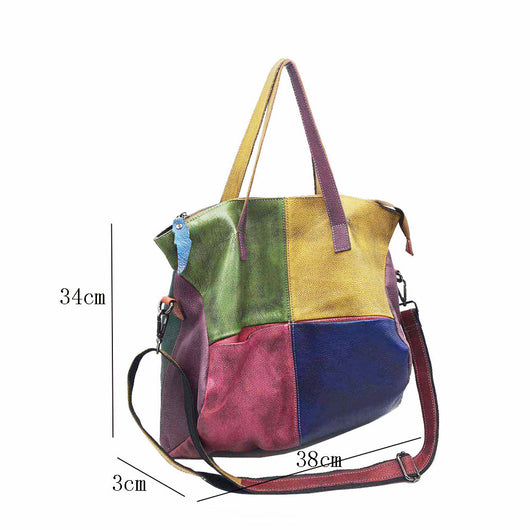 Bolsa Mensajera de Cuero Genuino Vintage con Acabado Cepillado - Image 36
