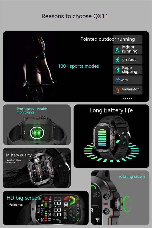 Reloj Inteligente QX11 con Bluetooth - Image 42