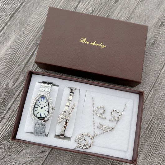 Reloj de Pulsera Elegante para Mujer con Correa de Acero Inoxidable - Image 36