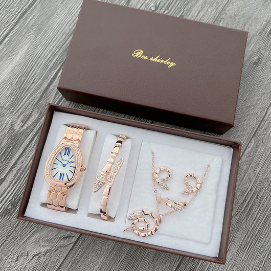 Reloj de Pulsera Elegante para Mujer con Correa de Acero Inoxidable - Image 43