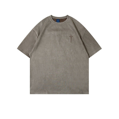 Camiseta Hombre Alfabeto Retro Bordado - Image 21