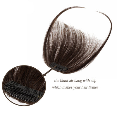 Flequillo Postizo Invisible Tejido a Mano - Reparación Natural del Rostro - Image 16