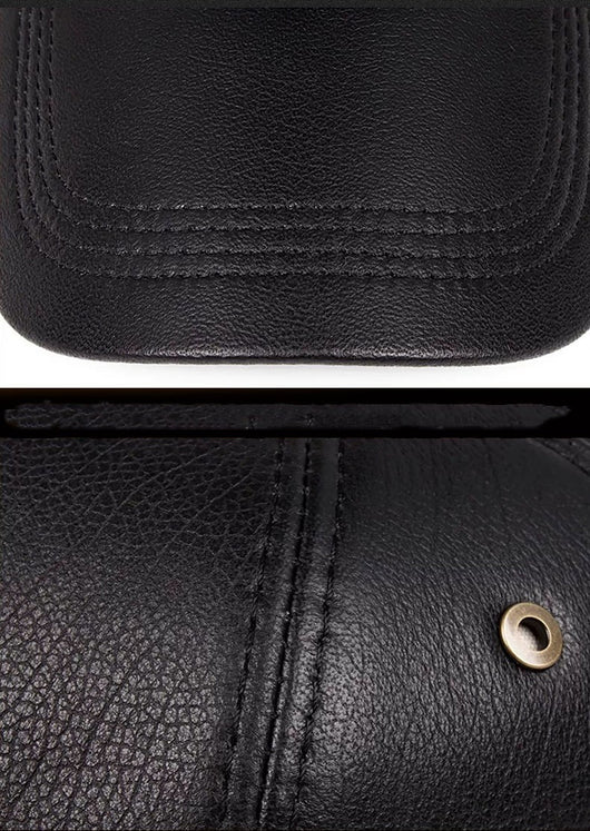 Gorro de Cuero de Oveja para Hombre - Calidez Premium - Image 14