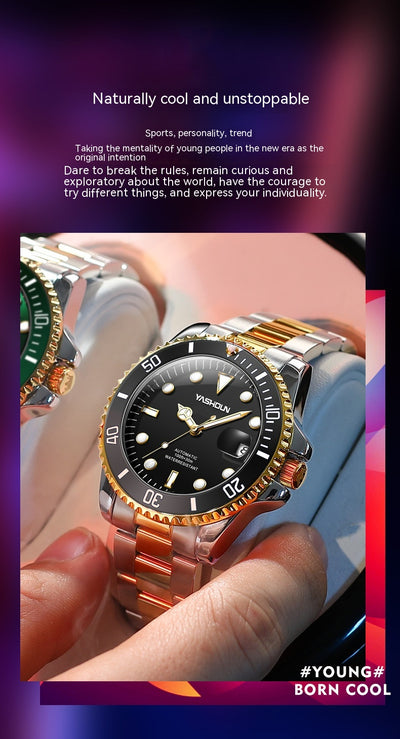 Reloj Mecánico con Pulsera de Acero - Image 16