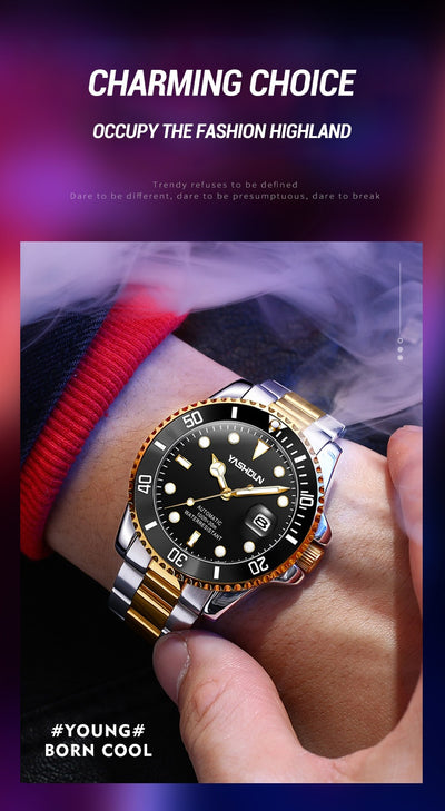 Reloj Mecánico con Pulsera de Acero - Image 18