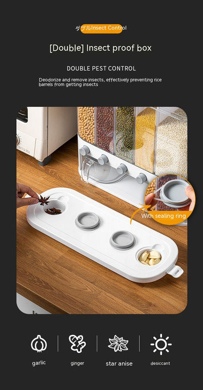 Organizador Hermético de Cereales con Compartimentos Separados - Image 10