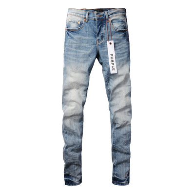 Jeans Azules Estilo Urbano Americano con Parches - Image 10