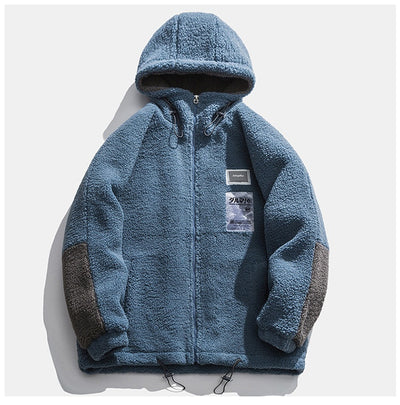 Abrigo de Invierno Acolchado con Forro de Lana de Cordero para Hombre - Image 21