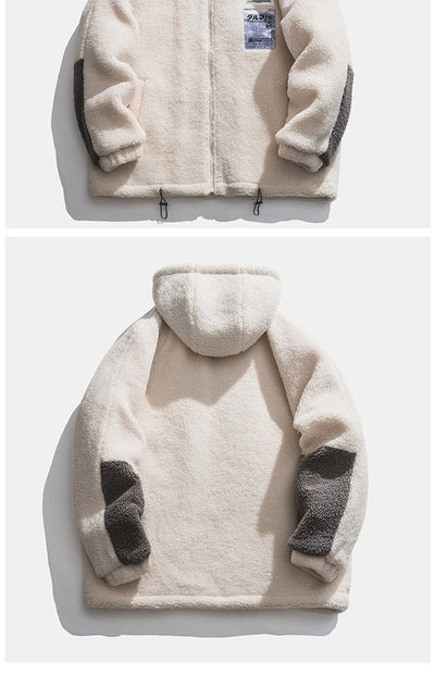 Abrigo de Invierno Acolchado con Forro de Lana de Cordero para Hombre - Image 22
