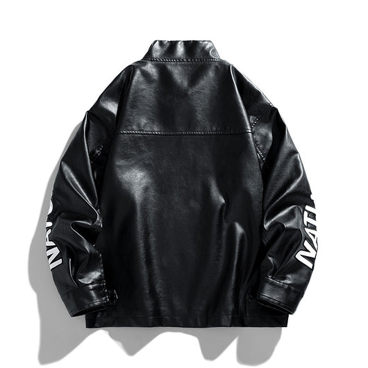 Chaqueta Motociclista Americana Acolchada de Algodón para Hombre - Otoño e Invierno - Image 10