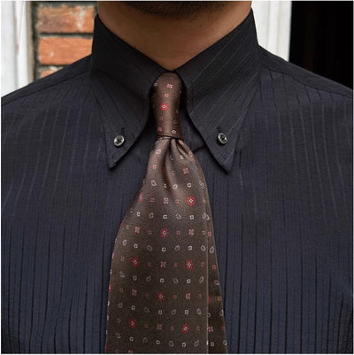 Camisa Casual de Manga Larga en Seersucker Transpirable para Hombre - Image 17