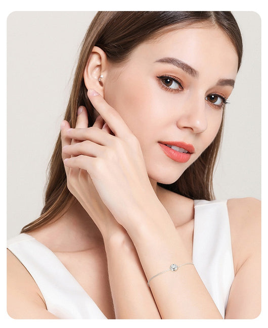 Pulsera de Plata 925 Estilo Ins con Diamantes - Diseño Minimalista y Elegante - Image 12