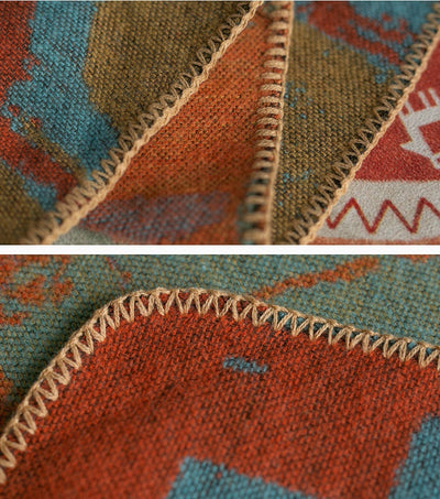 Capa Vintage Multiuso - Chal Desértico Grueso para Otoño e Invierno - Image 22