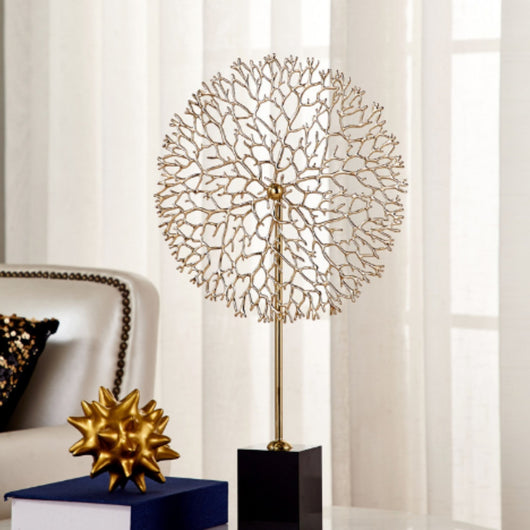 Árbol de Coral Decorativo Metálico Lujo - Escultura para Entrada y Sala de Estar - Image 10