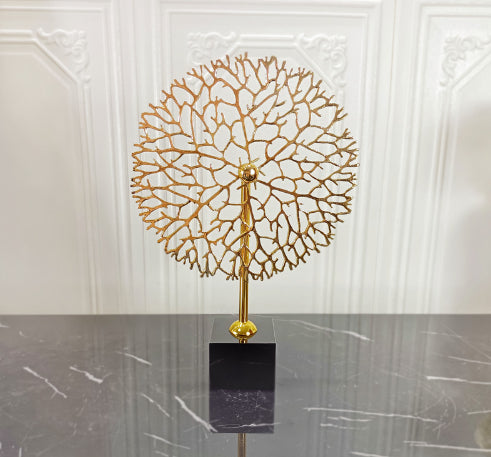Árbol de Coral Decorativo Metálico Lujo - Escultura para Entrada y Sala de Estar - Image 12