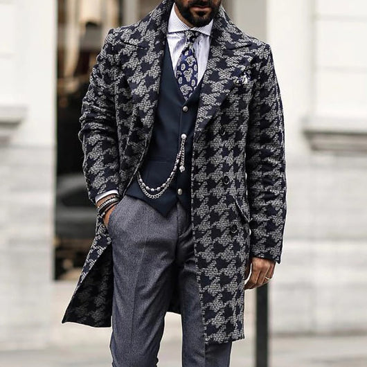 Abrigo Estampado para Hombre - Image 10