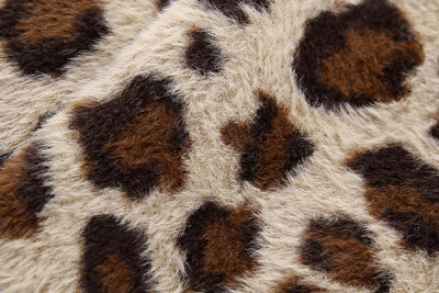 Abrigo Tejido Jacquard con Patrón Animal y Efecto Pelaje Artificial - Image 31