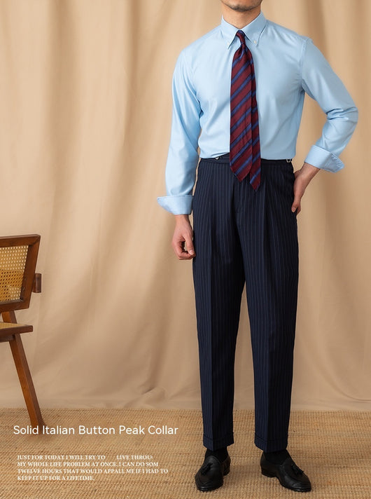 Camisa Ejecutiva Slim Fit Sin Planchado para Hombre - Image 11