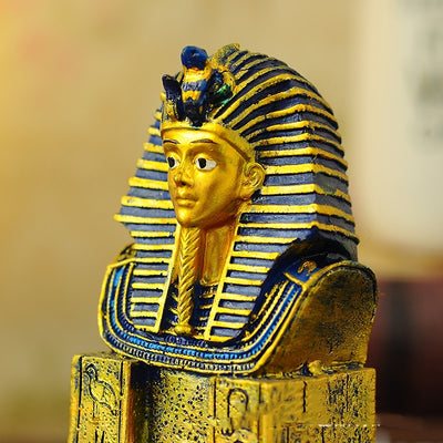Quemador de Incienso Backflow Antiguo Egipto con Ornamento Buda - Artesanía en Resina - Image 12