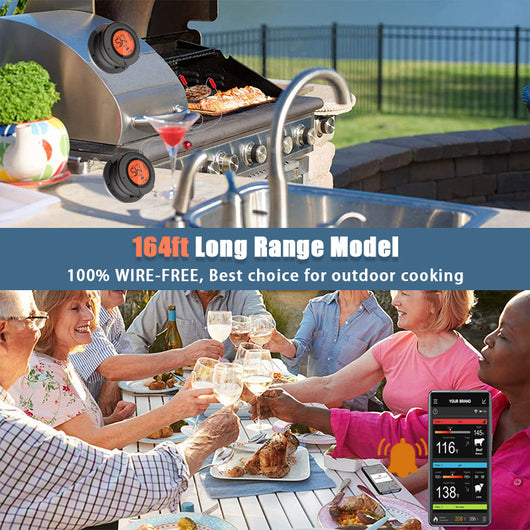 Termómetro Digital Inalámbrico para BBQ con Doble Sonda Bluetooth - Image 24