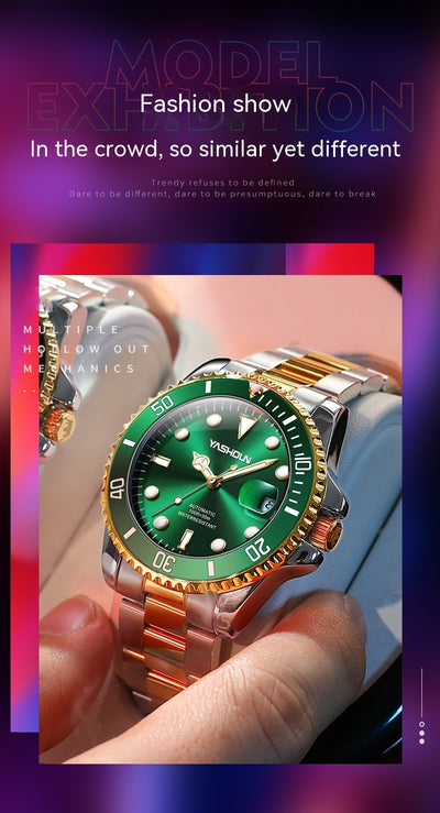Reloj Mecánico con Pulsera de Acero - Image 25