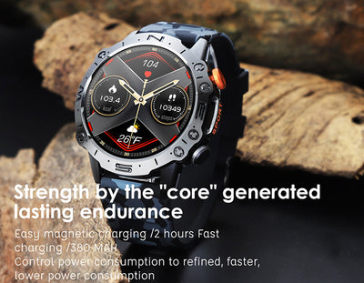 Reloj Deportivo Inteligente K59 con Bluetooth y Batería Extendida - Image 34