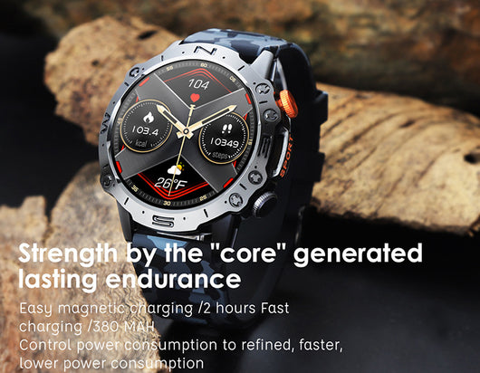 Reloj Deportivo Inteligente K59 con Bluetooth y Batería Extendida - Image 34