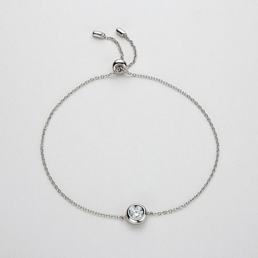 Pulsera de Plata 925 Estilo Ins con Diamantes - Diseño Minimalista y Elegante - Image 32