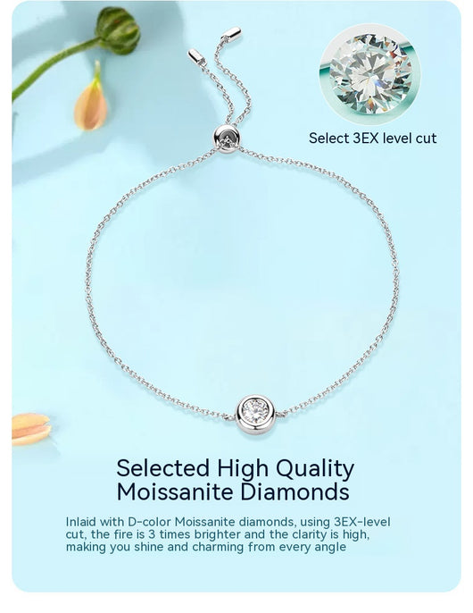 Pulsera de Plata 925 Estilo Ins con Diamantes - Diseño Minimalista y Elegante - Image 33
