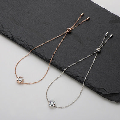 Pulsera de Plata 925 Estilo Ins con Diamantes - Diseño Minimalista y Elegante - Image 37