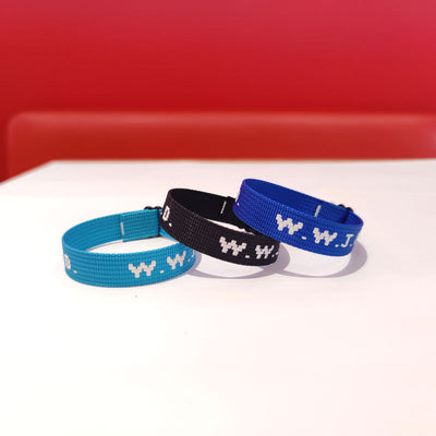 Pulsera Ajustable con Cinta Jacquard Estampada WWJD Unisex - Image 63