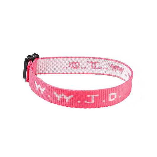 Pulsera Ajustable con Cinta Jacquard Estampada WWJD Unisex - Image 65