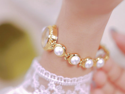 Reloj Pulsera Mujer Lujo Pearl New Light - Diseño Elegante - Image 10
