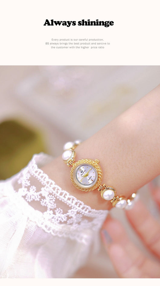 Reloj Pulsera Mujer Lujo Pearl New Light - Diseño Elegante - Image 11