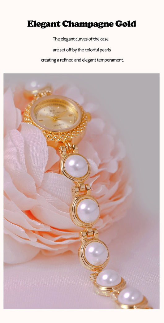 Reloj Pulsera Mujer Lujo Pearl New Light - Diseño Elegante - Image 14
