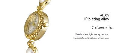 Reloj Pulsera Mujer Lujo Pearl New Light - Diseño Elegante - Image 18