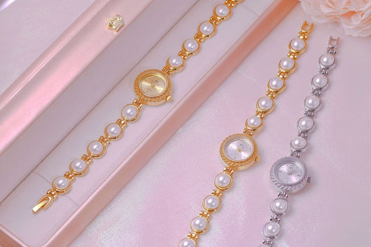 Reloj Pulsera Mujer Lujo Pearl New Light - Diseño Elegante - Image 34