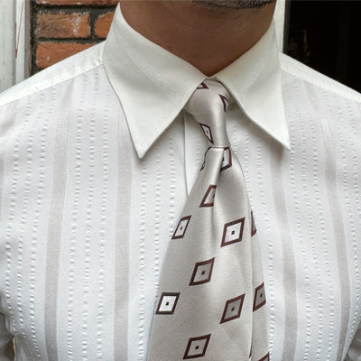 Camisa de Manga Larga a Rayas Seersucker Transpirable - Image 25