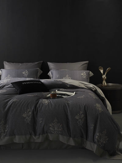 Juego de Cama Retro Algodón Peinado 4 Piezas - Calidez para Otoño e Invierno - Image 28